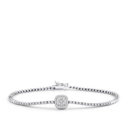 0.59 Carat Diamond Trend Bracelet 