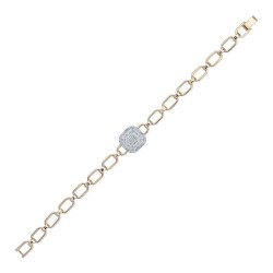 0.61 Carat Diamond Baguette Bracelet - 1