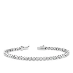 0.79 Carat Diamond Tennis Bracelet - 1