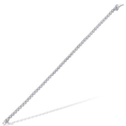 0.79 Carat Diamond Tennis Bracelet - 2