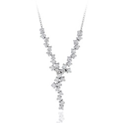 0.82 Carat Diamond Necklace - 1