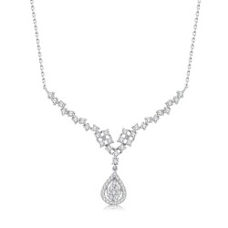 0.83 Carat Diamond Necklace 