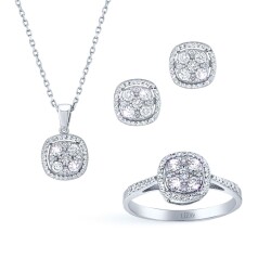 0.84 Carat Diamond Set 