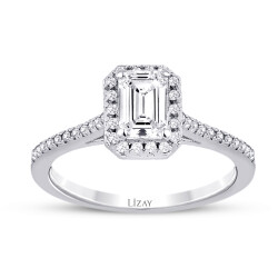 0.91 Carat Diamond Baguette Ring - 1