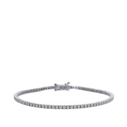 1.00 Carat Diamond Tennis Bracelet - 1