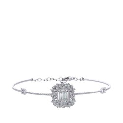 1.13 Carat Diamond Baguette Bracelet - 1