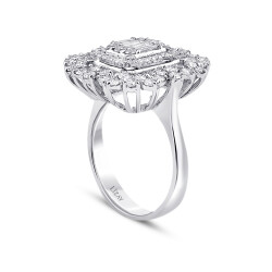 1.24 Carat Diamond Baguette Ring - 2