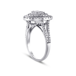 1.27 Carat Diamond Heart Ring - 2