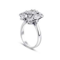 1.42 Carat Diamond Baguette Ring - 2