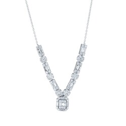 1.49 Carat Diamond Necklace - 1