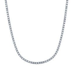 1.63 Carat Diamond Tennis Choker - 1