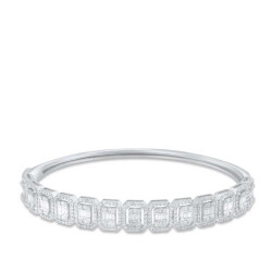 1.74 Carat Diamond Baguette Bracelet - 1