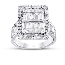 1.75 Carat Diamond Baguette Ring - 1