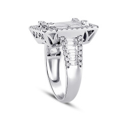 1.75 Carat Diamond Baguette Ring - 2