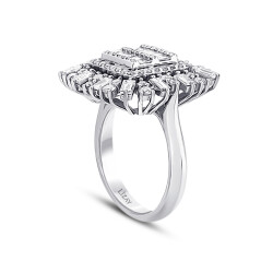 1.78 Carat Diamond Baguette Ring - 2