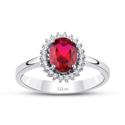 2 Carat Diamond Ruby Ring - 1