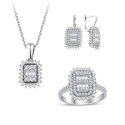 2.47 Carat Diamond Baguette Set 