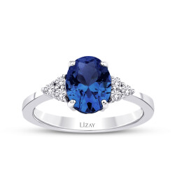 2.53 Carat Diamond Sapphire Ring - 1