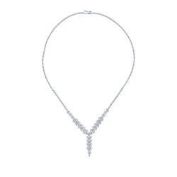 2.58 Carat Diamond Tennis Choker - 1