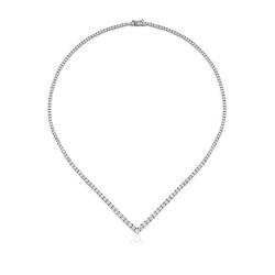 4.70 Carat Diamond Tennis Choker - 1