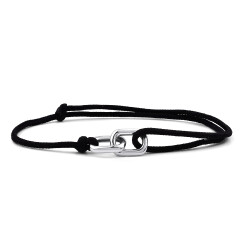 Diamond Silver Men's Bracelet - 1