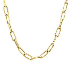 Gold Paper Clip Chain Necklace - 2