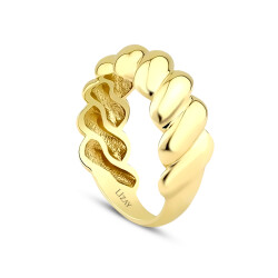 Gold Twist Ring - 2