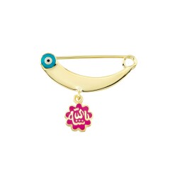 Golden Baby Collar Pin - 1