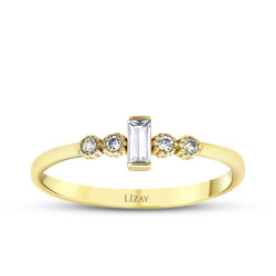 Gold Baguette Ring - 1