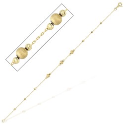 Gold Ball Bracelet - 2