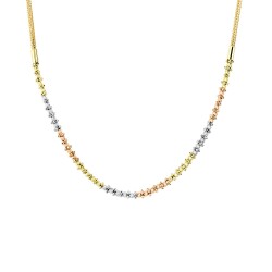Gold Ball Necklace 