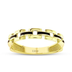 Gold Chain Ring - 1