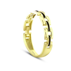 Gold Chain Ring - 2