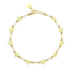 Gold Clover Bracelet - 1