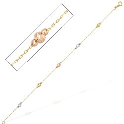 Gold Color Ball Bracelet - 2