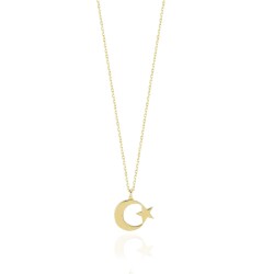 Gold Star Necklace - 1