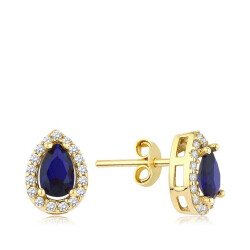 Gold Drop Earrings 