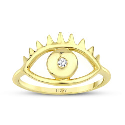 Gold Eye Ring - 1