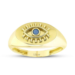 Gold Eye Ring - 1