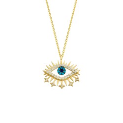 Gold Eyed Necklace - 1