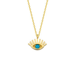 Gold Eyed Necklace - 1