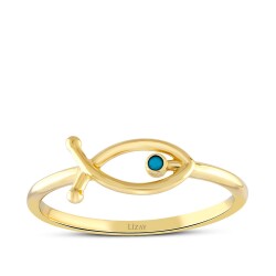 Gold Fish Ring 