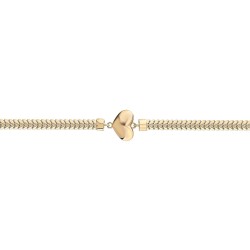 Gold Heart Bracelet - 2