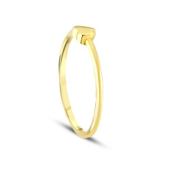 Gold Heart Ring - 2