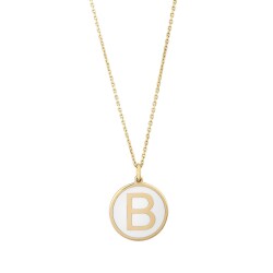 Gold Letter Necklace - 1