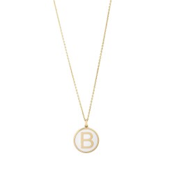 Gold Letter Necklace - 2