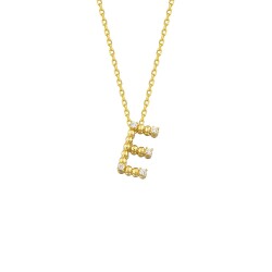 Gold Letter Necklace - 1