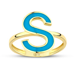 Gold Letter Ring - 1