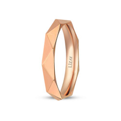 Gold Modern Classic Men's Wedding Ring - 2