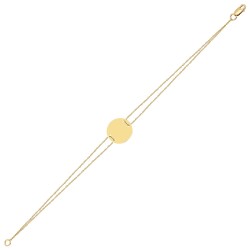 Gold Plate Bracelet - 1